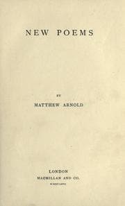 Tapa de New poems