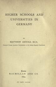 Tapa de Higher schools and universities in Germany