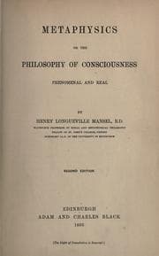 Tapa de Metaphysics