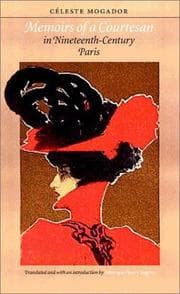 Tapa de Memoirs of a courtesan in nineteenth-century Paris