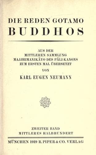 Tapa de Die Reden Gotamo Buddhos