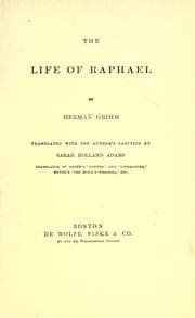 Tapa de The Life of Raphael