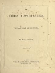 Tapa de The ladies' flower-garden of ornamental perennials