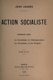 Tapa de Action socialiste