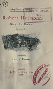 Tapa de Robert Helmont