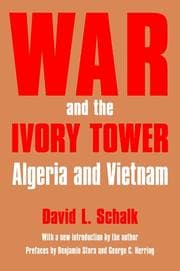 Tapa de War and the Ivory Tower