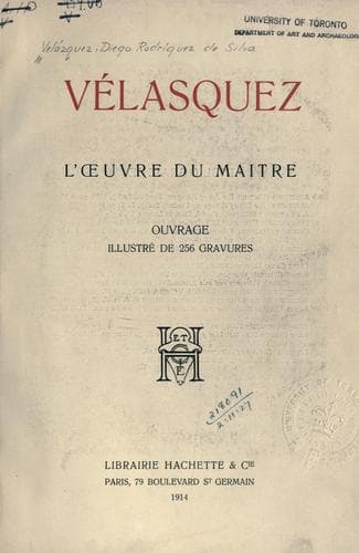 Tapa de Vélasquez