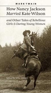 Tapa de How Nancy Jackson married Kate Wilson and other tales of rebellious girls & daring young women