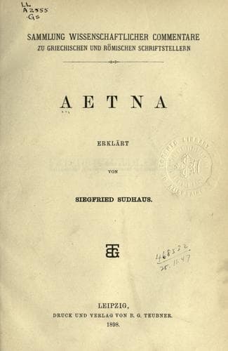 Tapa de Aetna
