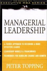 Tapa de Managerial Leadership