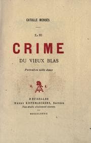 Tapa de Le crime du vieux Blas