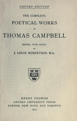 Tapa de Complete poetical works
