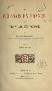 Tapa de Les E cossais en France, les Franc ʹais en E cosse