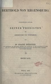 Tapa de Predigten