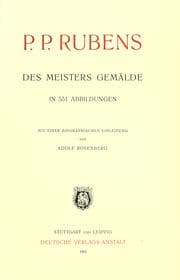 Tapa de P.P. Rubens, des Meisters Gemälde in 551 Abbildungen