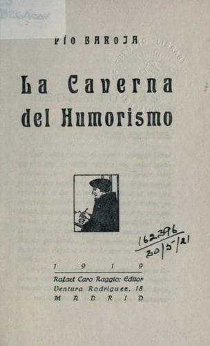Tapa de La caverna del humorismo
