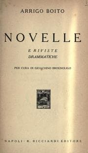 Tapa de Novelle e riviste drammatiche