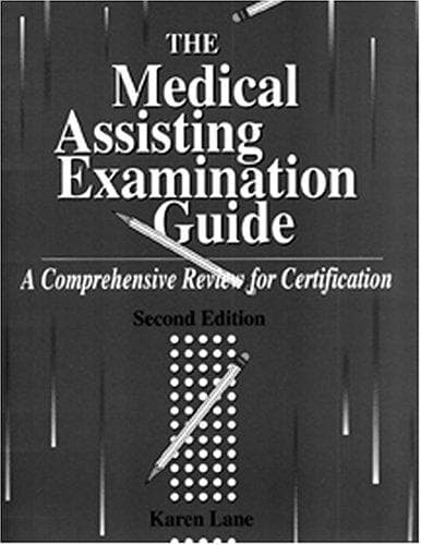 Tapa de The Medical Assisting Examination Guide