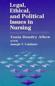 Tapa de Legal, ethical, and political issues in nursing