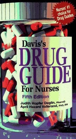 Tapa de Davis's drug guide for nurses