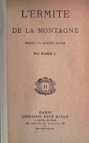 Tapa de L' ermite de la montagne