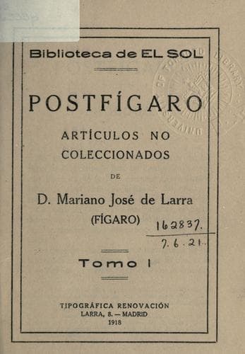 Tapa de Postfigaro