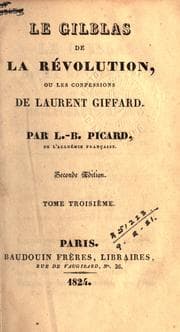Tapa de Le Gilblas de la Révolution