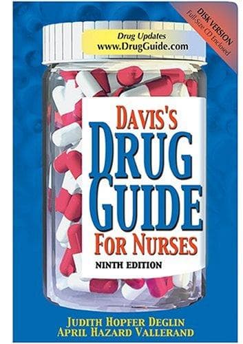 Tapa de Davis's Drug Guide for Nurses