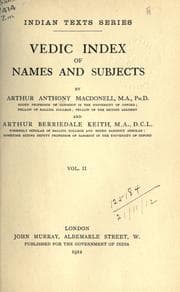 Tapa de Vedic index of names and subjects