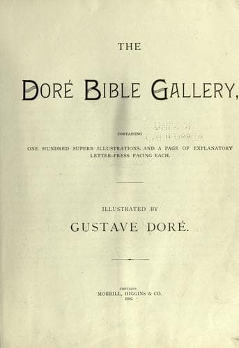 Tapa de The Doré Bible gallery