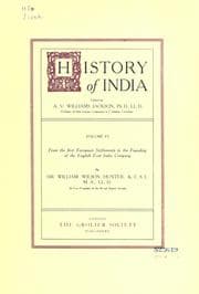 Tapa de History Of India