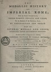 Tapa de The medallic history of imperial Rome