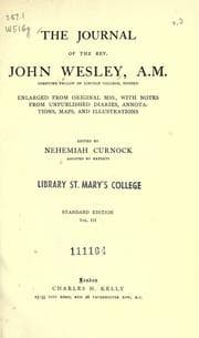 Tapa de The journal of the Rev. John Wesley, A.M., sometime Fellow of Lincoln College, Oxford