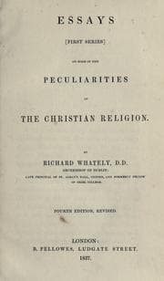 Tapa de Essays (first series) on some of the peculiarities of the Christian religion