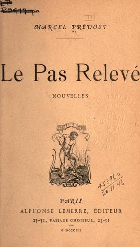 Tapa de Le pas relevé