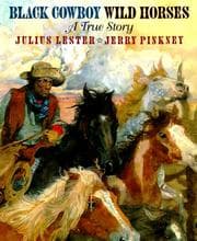 Tapa de Black cowboy, wild horses