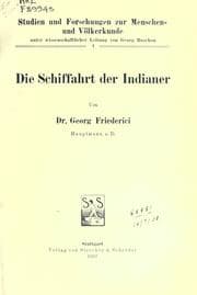 Tapa de Die schiffahrt der Indianer