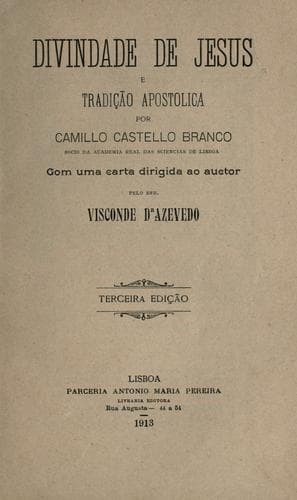 Tapa de Divindade de Jesus