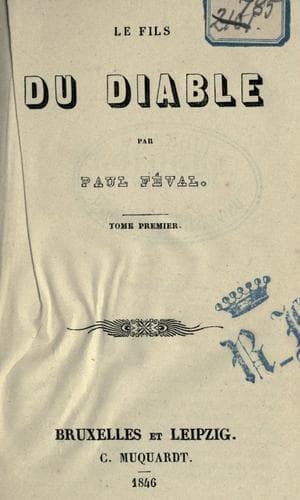 Tapa de Le fils du diable