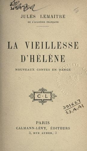 Tapa de vieillesse d'Hélène