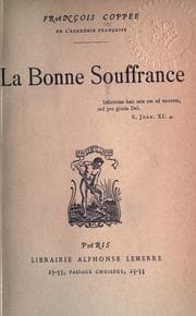 Tapa de La bonne souffrance