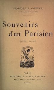 Tapa de Souvenirs d'un parisien