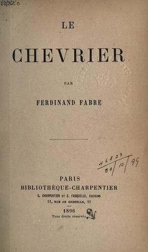 Tapa de Le chevrier