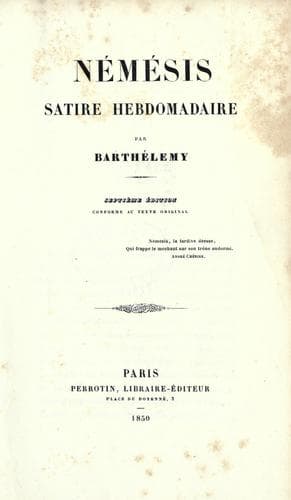 Tapa de Némésis