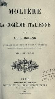 Tapa de Molière et la comédie italienne