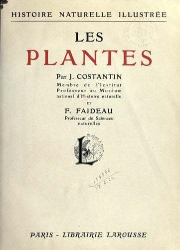 Tapa de Histoire naturelle illustrée
