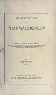 Tapa de An introduction to pharmacognosy