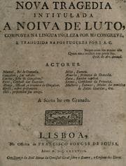 Tapa de The mourning bride