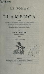 Tapa de Le roman de Flamenca
