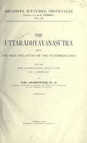 Tapa de The uttardhyayanastra